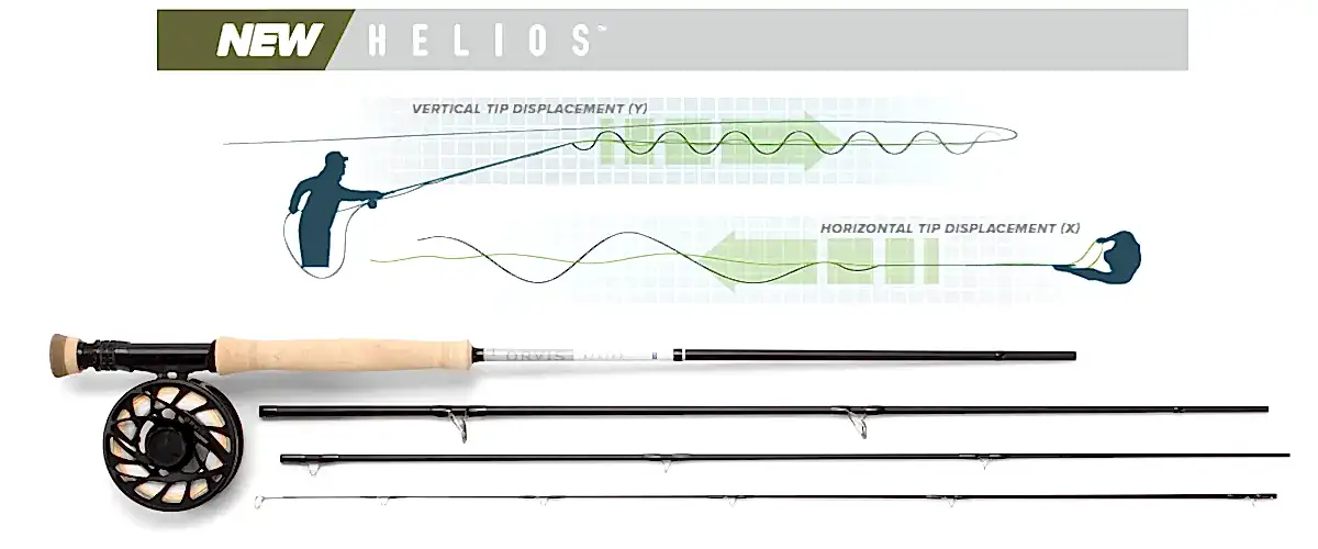 ORVIS HELIOS 4 Fliegenruten BRANDNEU 2024