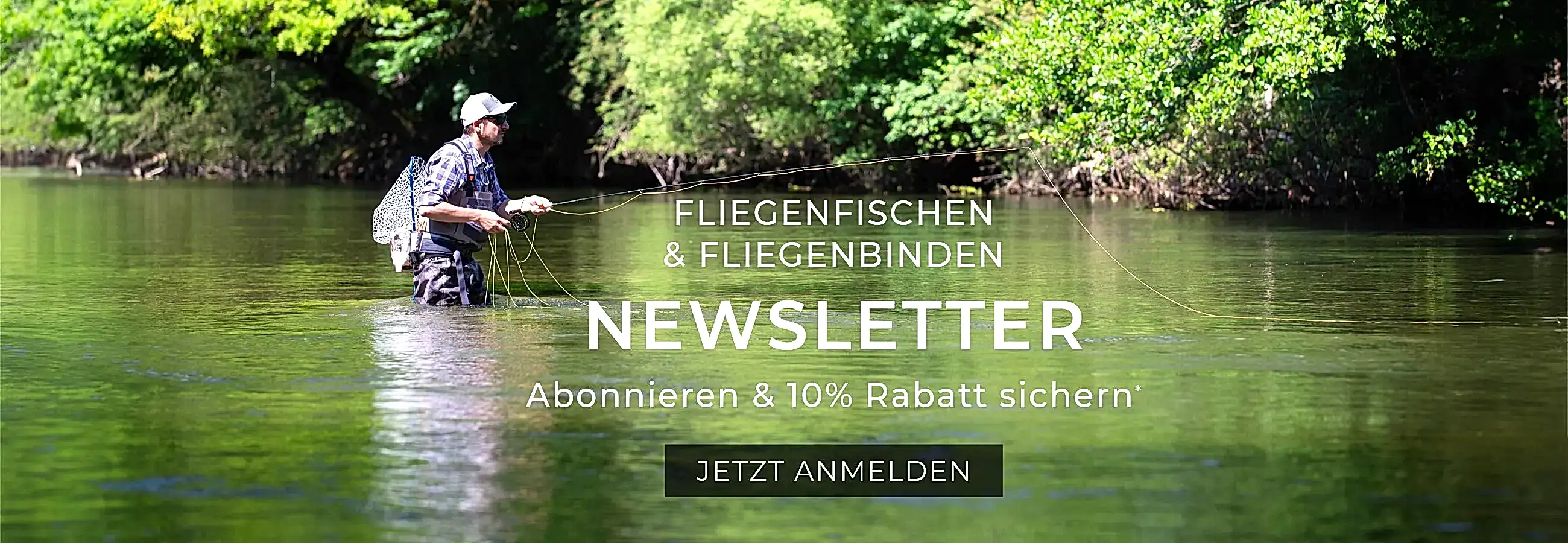 Anmeldung zum AOS Fly Fishing Newsletter - 10% Rabattcode für Ihren nächsten Einkauf