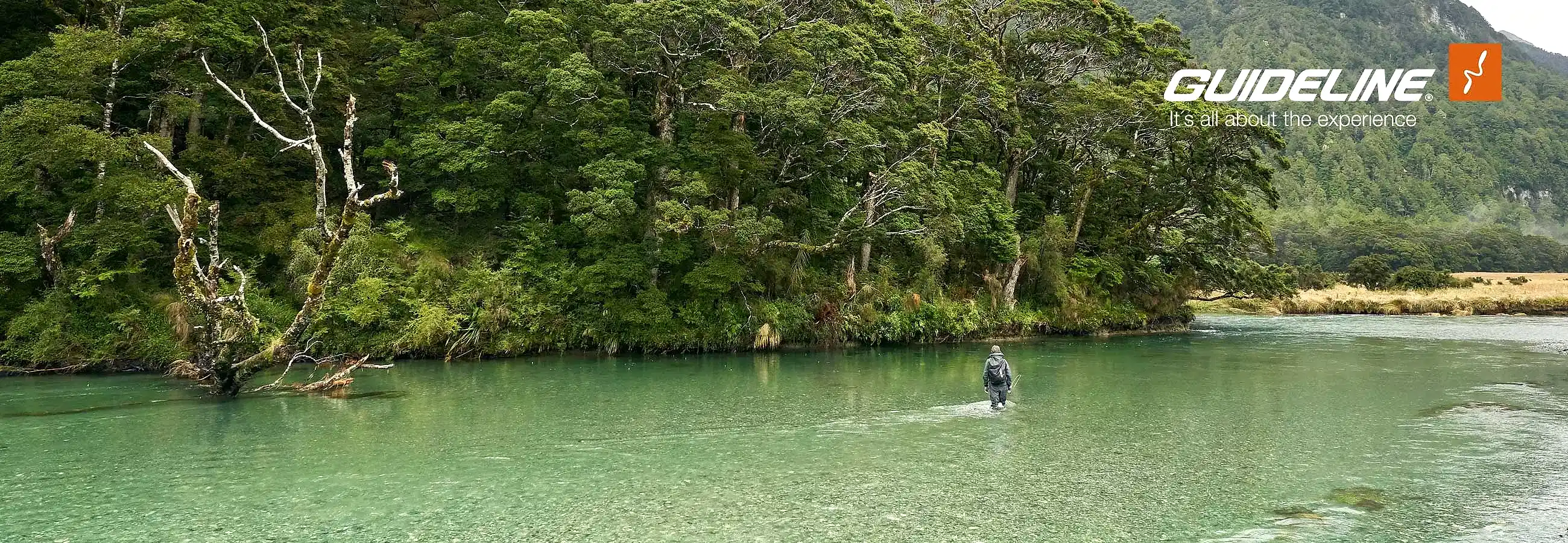 Guideline Fly Fishing - It's all about the experience. Fliegenruten, Fliegenrollen, Wathosen, Watschuhe, Rucksack, Kescher, Meerforelle, Lachs