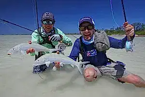 Astove Seychellen. Fliegenfischen auf der kleinen Insel mit den großen GT's